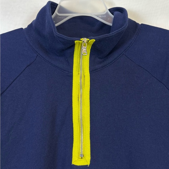 Susan Graver High Neck Quarter Zip Fleece Knit Pullover / Size 3XL - Picture 3 of 10